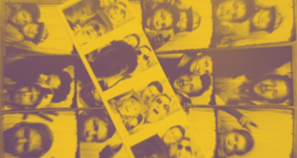 photo reel of friends