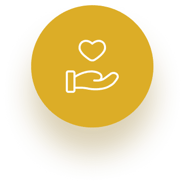 caring hands icon